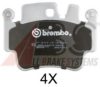 A.B.S. 37417S Brake Pad Set, disc brake